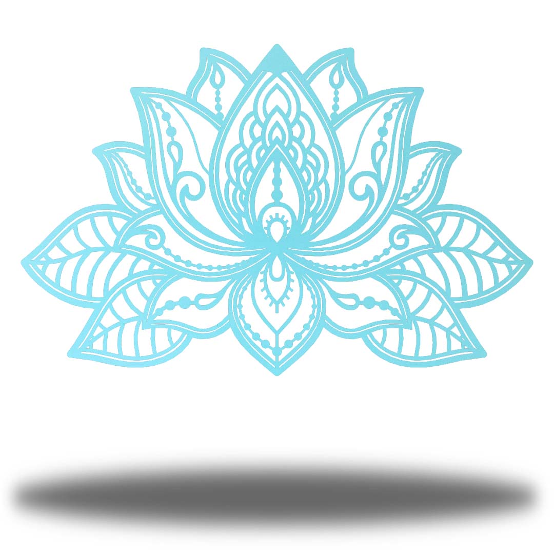 Riverside Designs-Lotus Mandala (CLEARANCE)-Metal Wall Art Décor